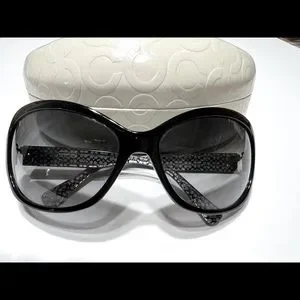Coach | Accessories | Coach Thompson Blacksilver Sunglasses 